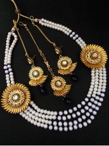 Rajwadi Jewelry Set